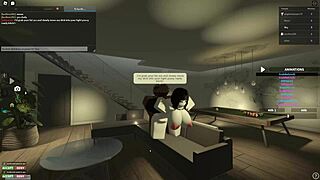 Is this Roblox porn featuring a whore with big tits getting bent over and ridden?