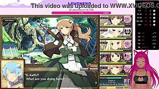 Vtuber Lewdneko Moans With Dildo In Evenicle!