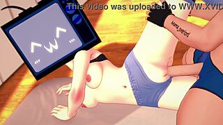 tv woman wants to ride a cock in her sportswear 😈