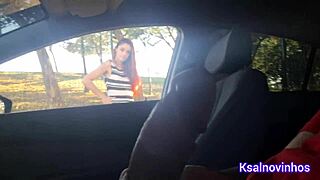 Flashing my cock to a teen on the street