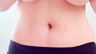 craving big cowboy boobs massage in black bikini