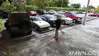 does this fine honey show her ass and twat on reality show?