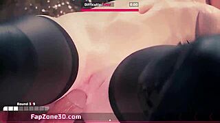 Wow! 3D Naughty Girl Fucked in Every Pose