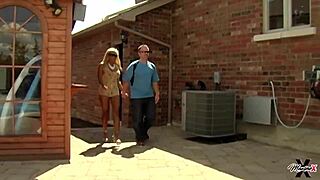 Blonde Maxine X with Huge Tits!