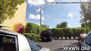 does this fine honey show her ass and twat on reality show?