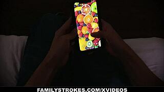 Chloe Cherry licked by stepbrother?