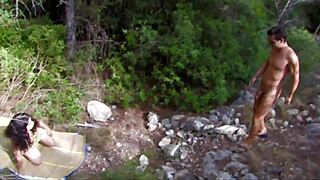 French Amateur Milf Gets Intense Anal Fucking With Big Tits Outdoor