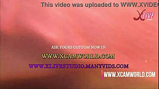 3 girls gangbang for lucky guy on webcam