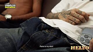 Gossipy Neighbor Interrupts, Leads To Double Penetration Show