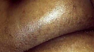 Ebony Bubble Butt Gets Soft Ass Play