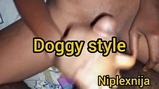 Let's try doggy style with a mature black partner 😏