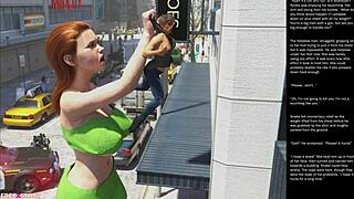 big apple small gesture episode 9 - 3d comics cartoon adventure