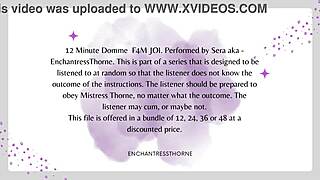 เฟมด้อม JOI สั่งชักควยแตกน้า!