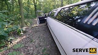 Private reality show with POV style with a uniformed driver
