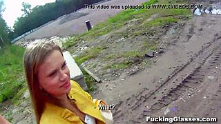 Fucking glasses - fucked emma on a construction site teen 18+-porn 😎