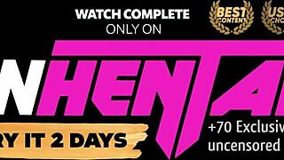 Teen Lesbians Engage in 3Some with Step Brother in Uncensored Hentai. They Kiss and Suck Big Tits and Cock in Group Scene.