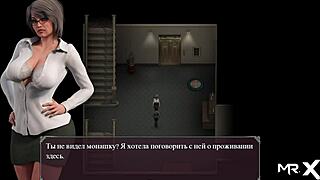 Lust epidemic episode 21: caressing legs in intense hentai scenes.