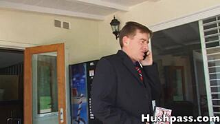 Kristina Rose Fucked Hard by Black Interracial Cock