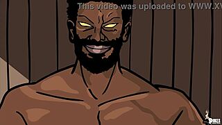 Królowa wampirów zdominowana przez potwornego czarnego kutasa