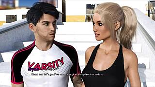 Damn! Erynn finds out in Intertwined 41 3D action!