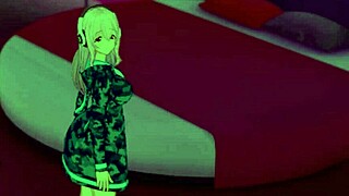 Super Sonico Gets Horny While Modeling for You!