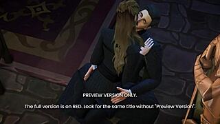 the lady's secret unveiled in 3d hentai preview clip