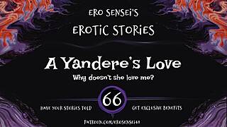 Yandere's erotic audio seduces women with intense orgasms