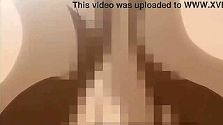 Taimanin Asagi faces humans in this hardcore hentai gangbang scene.