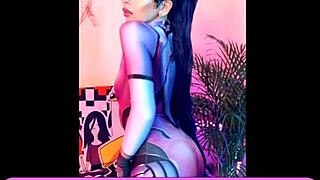 Widowmaker Fucks Anal With Toys In Cosplay