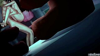 In Yukino's regretful night animation, she experiences intense hentai scenes.