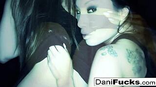 DANI'S FIRST EVER ANAL PLAY WITH BRUNETTE PORNSTAR