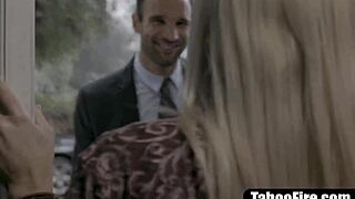 Blonde Milf Housewife Cheats with Monster Cock