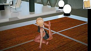 Poglej mojo novo družino v tej igri z blondinko najstnico 18+ 😊