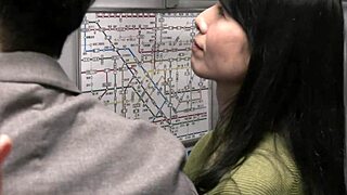 mature asian groped on train, craving more action?