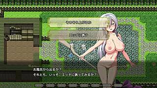 Is Lizu nude in this witch of eclips sex scene?