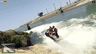 gta v nude mod gameplay in story mode part 07 with big tits action.