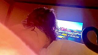 young brunette cute girl has orgasm, beautiful and petite with tight pussy