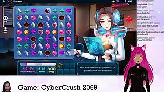 Vtuber lewdneko says, let's play cybercrush 2069 part 1