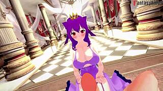 scathach-skadi in throne pov fantasy