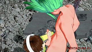 Senku Ishigami and Yuzuriha Ogawa are having hard sex in this Dr. Stone hentai