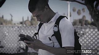 rimmed fetish teen gets banged in group