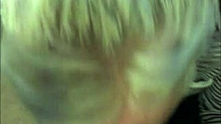Blonde Girlfriend Takes Cum Shots