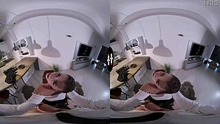 Josephine, the Scandal Girl, Sucks in Dark Room VR Action