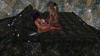 Quantum Lust Ep 5: Evolusi Angkasa Ganas Tetek Besar Pepek Berbulu