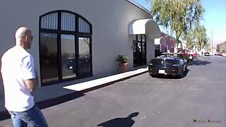 Ebony street whore gets drilled hard in bedroom for fun