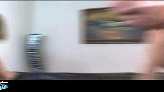 Slut Gets Double Penetrated With Anal And Blowjob Action!