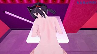 zhu yuan and grace howard in zenless zone zero pov hentai