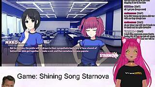 Vtuber Lewdneko Plays Shining Song Starnova Aki Route Part 2
