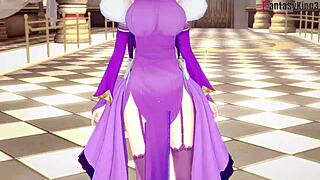 scathach-skadi in throne pov fantasy