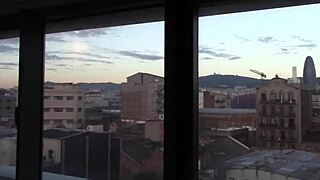 Hairy Pussy Ebony Teen Tests Big Dildo at Casting.